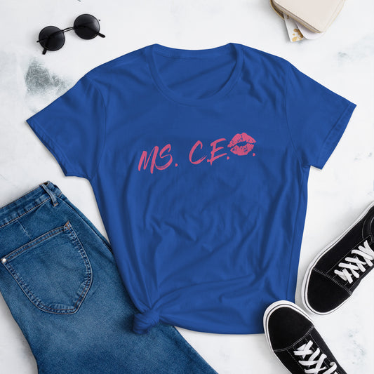 Ms C.E.O. Women's short sleeve t-shirt